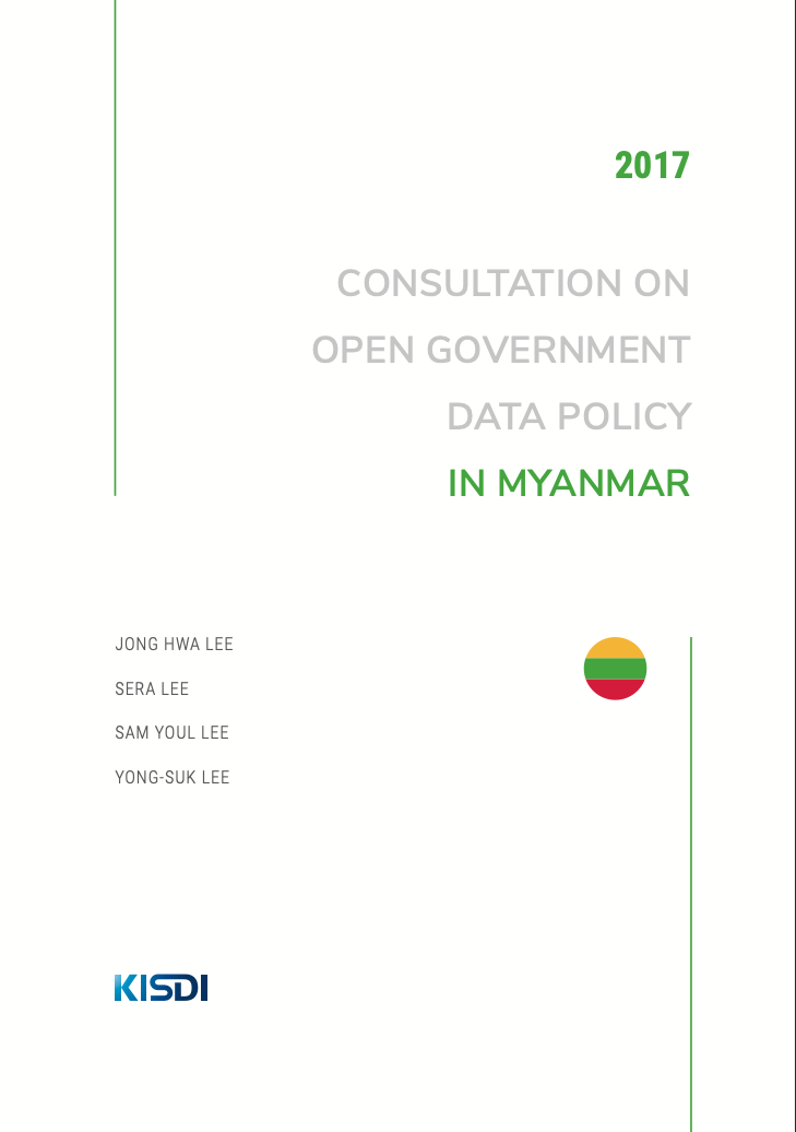 Consultation on Open Government Data Policy in Myanmar